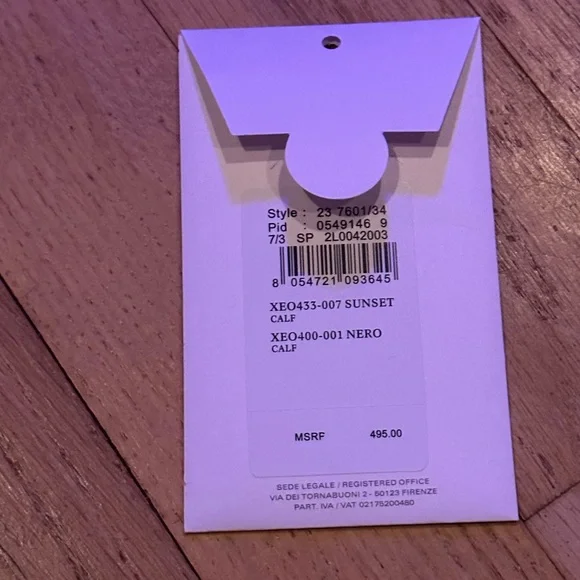 Salvatore Ferragamo Reversible Belt Nero Sunset Calf 95cm 38 [Medium] - Picture 6 of 8